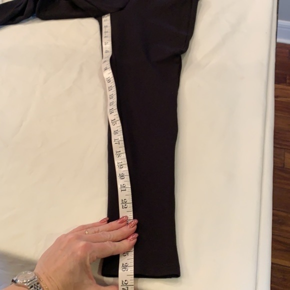 Forever 21 double row silver button high rise black leggings - Picture 6 of 8